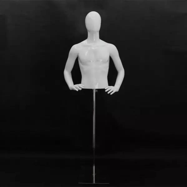 Modelo masculino de medio cuerpo (estructura de soporte) Modelo masculino de medio cuerpo (estructura de soporte)